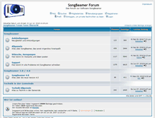 Tablet Screenshot of forum.songbeamer.de